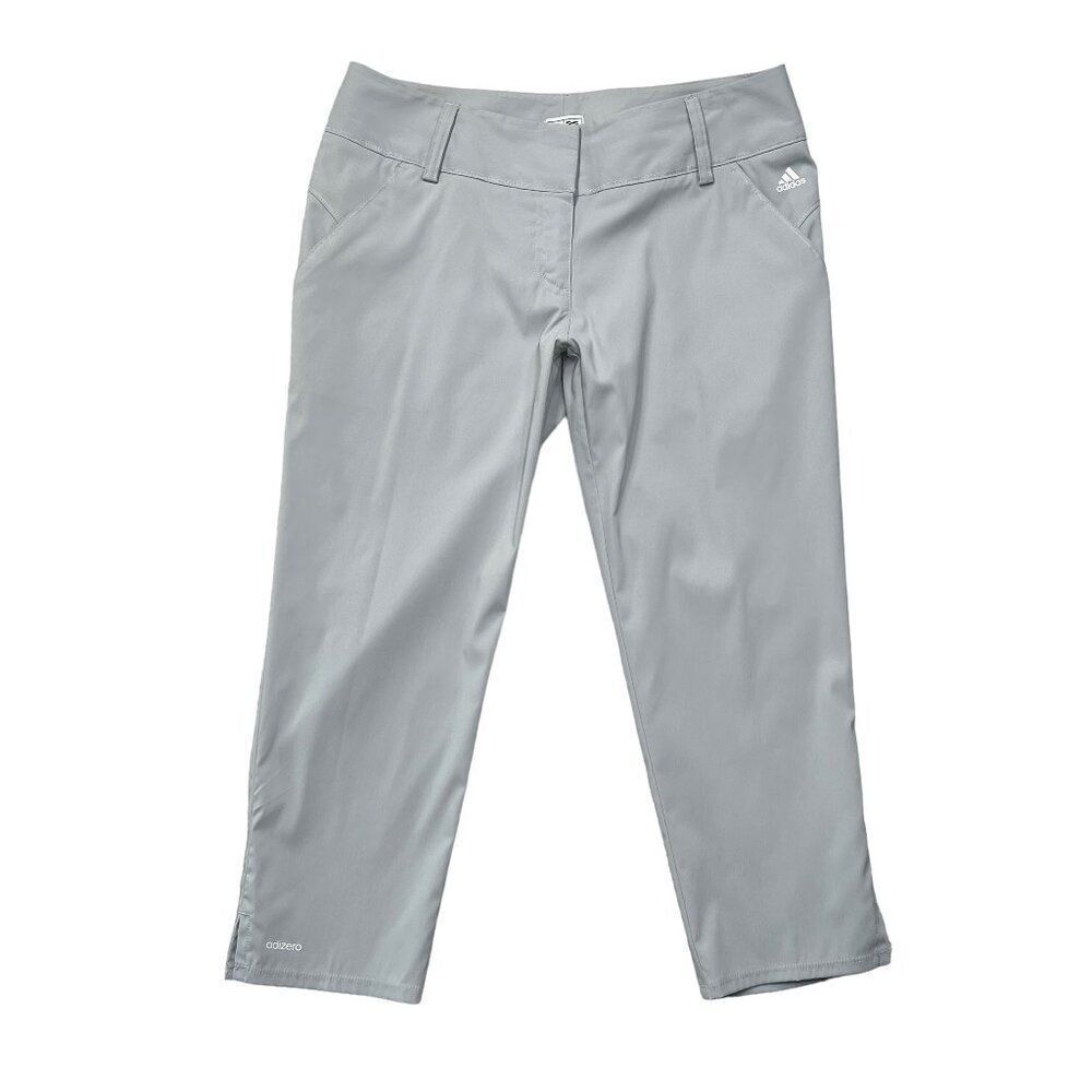 Adidas Golf Pants Women's Size 4 Gray Adizero Athletic‎ Performance